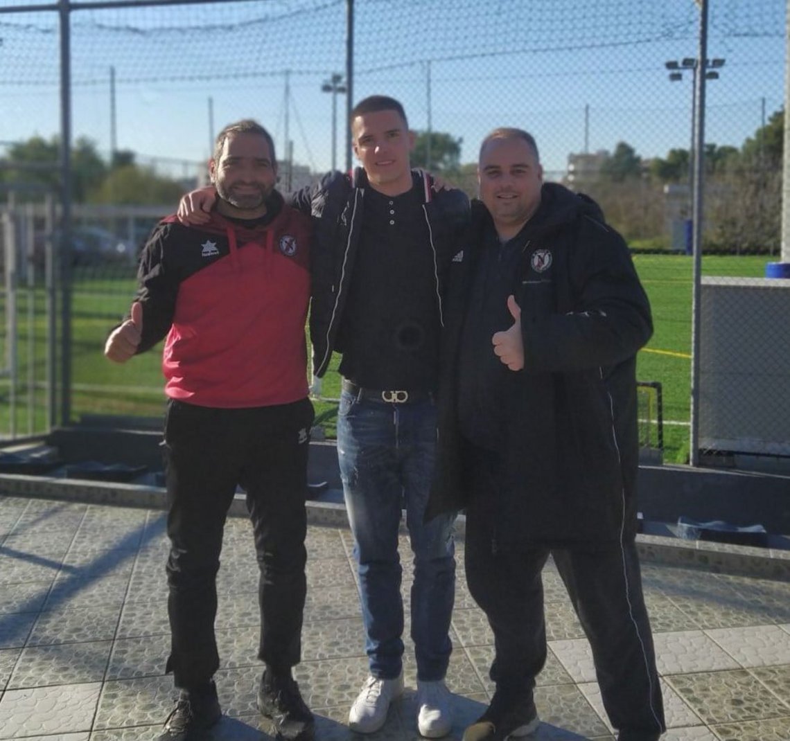 Ivo with the Varsity Soccer Coaches:Ilias Karapiperis and Spyro Paspalidis
