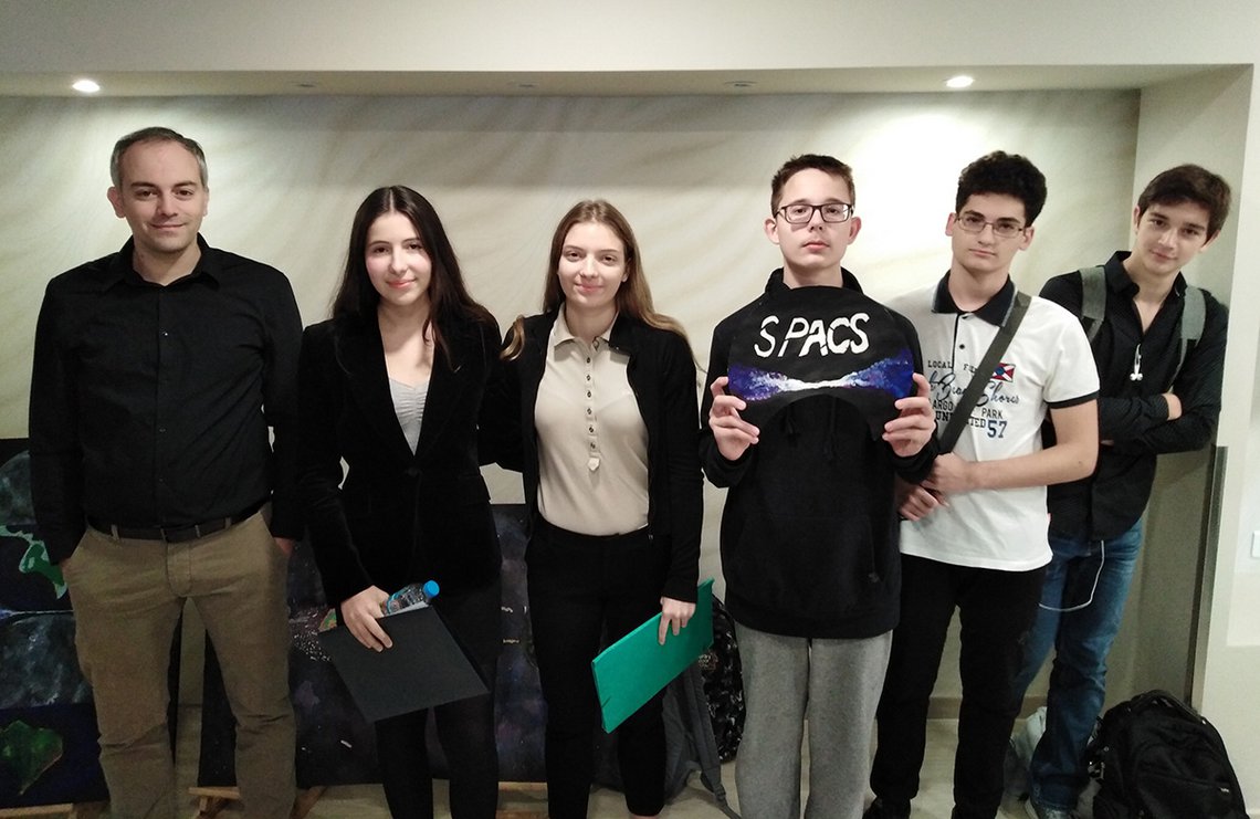 1st place for the ACS team in the aerospace contest