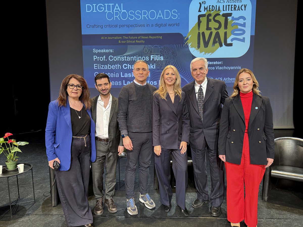 Dr. Peggy Pelonis, Achilleas Laskaratos, MD, Prof. Konstantinos Filis, Galateia Laskaraki, Stavros Vlachoyannis, Elizabeth Chatzigaki